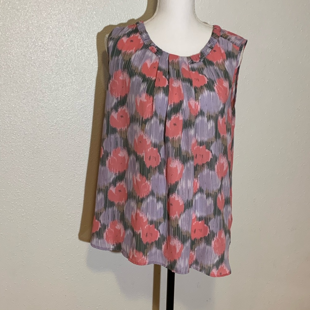 5/$20 💙 GNW sleeveless blouse size large